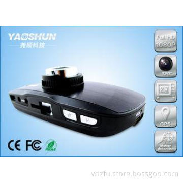 WDR Full HD Car DVR With GPS Logger , Loop Recording Car DV